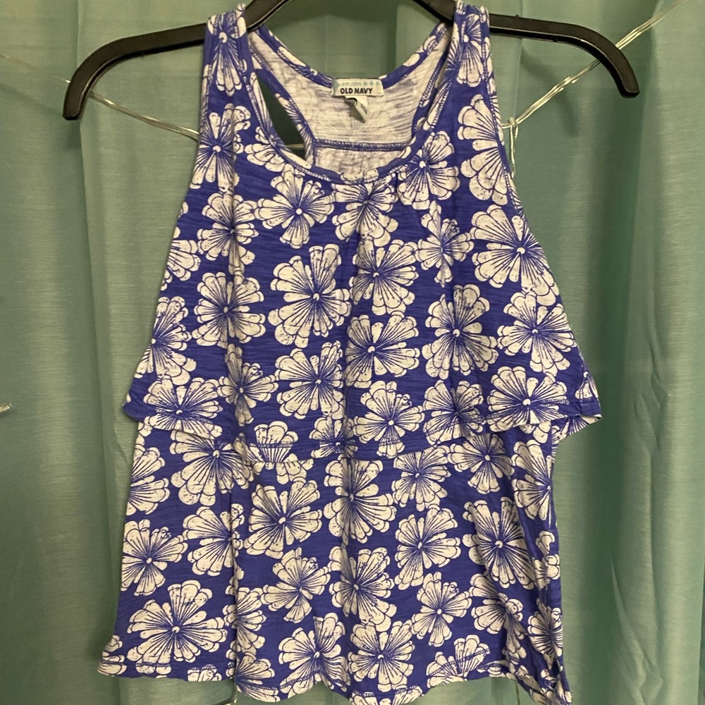 Old Navy girls t-back tank top